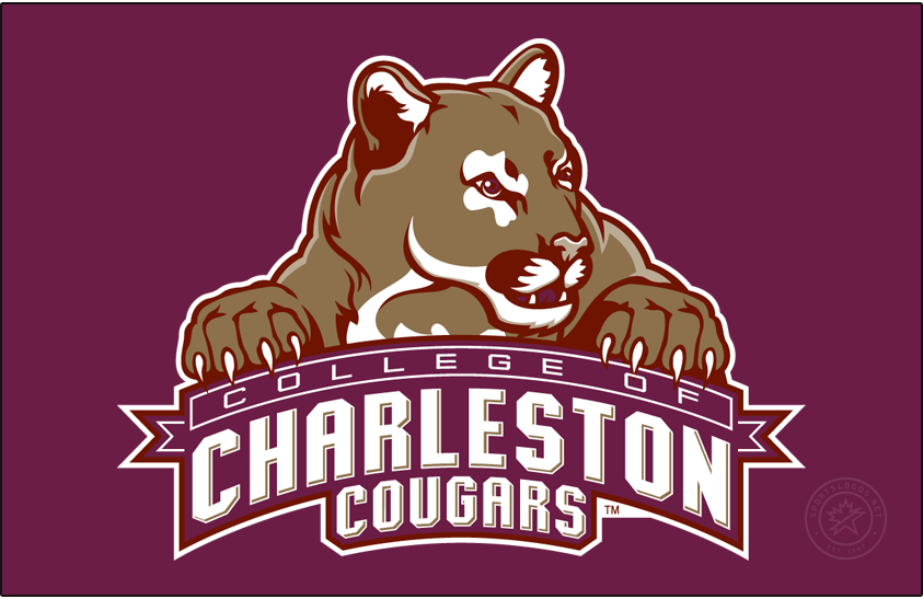 College of Charleston Cougars 2003-2008 Primary Dark Logo diy iron on heat transfer